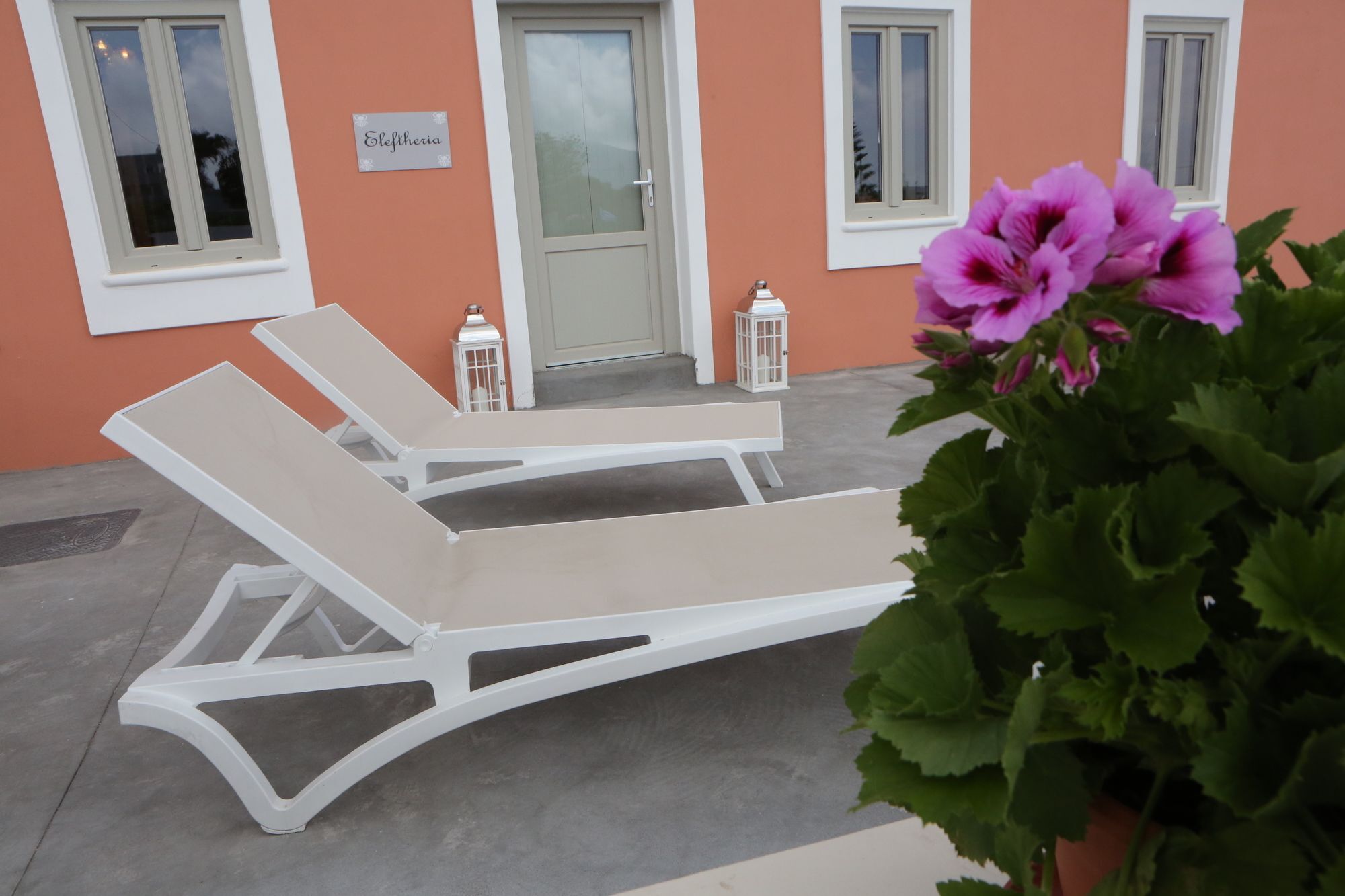 Appartement Nomikos Mansion à Karterados  Extérieur photo